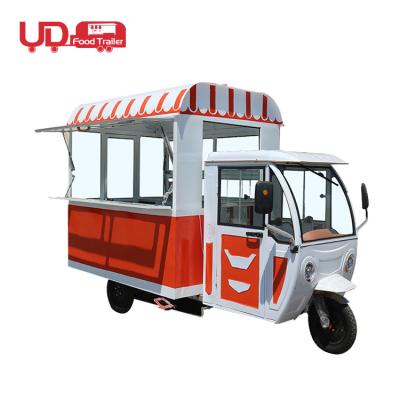 China Vegetable Processing Plant Hot Dog Supply Cart Van Food Vending Street Food Trucks Mobile Food Trailer for sale