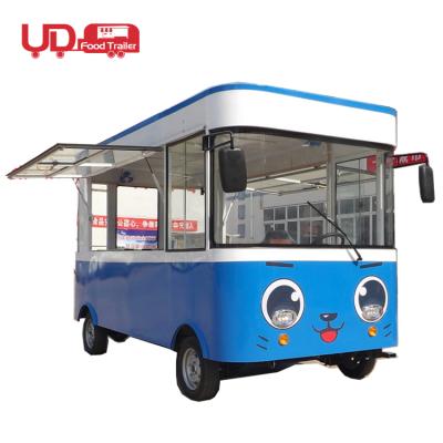 China mobile vegetable processing factory stainless steel food cart for sale tricycle cart food truck accessories for sale