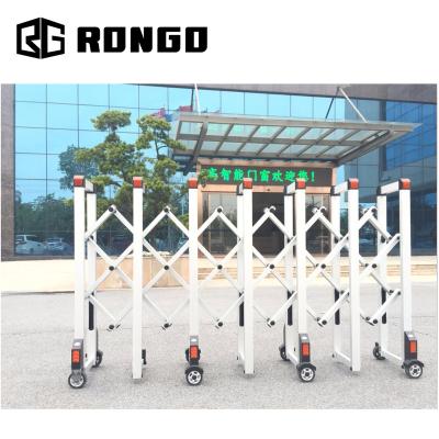 China Lightweight and Movable Retractable Manual Barrier Gate for sale