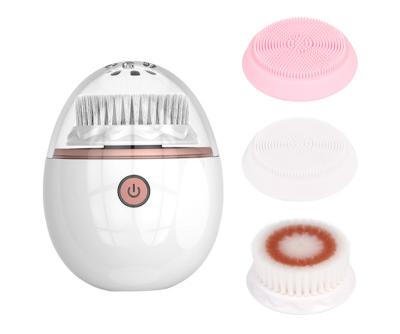 China Electric Pore Cleaner Face Brush Detergent Acne Treatment Skin Care Tool Face Cleaning Brush For Facial Exfoliation for sale