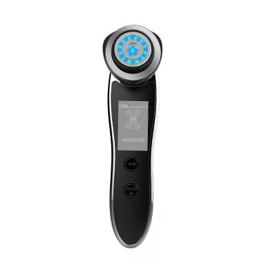 China New Portable Anti-puffiness Micro Galvanic Current LED Face Cooling EMS Radio Frequency Personal Care Beauty Device RF Peel Tightening Machine for sale