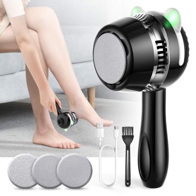 China Multifunctional Portable Electric Foot Files Callus Remover Callus Remover Tools Rechargeable Clean Foot Grinder for sale