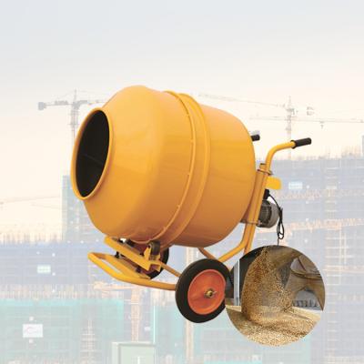 China Construction worksÂ   500l Portable Self Loading 500 And Pump Drum Speed ​​Concrete Mixer With Hose for sale