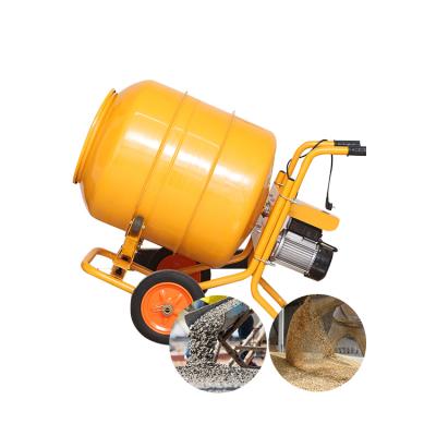 China Construction worksÂ   400l 0.5m3 Drum Mini Mobile Price Stainless Steel Small Concrete Mixer With Lift for sale