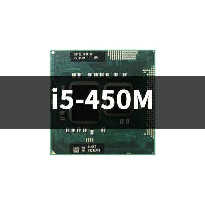 China LAPTOP G1/RPGA988A Core I5-450M I5 450M SLBTZ 2.4 GHz Dual Core Quad-thread CPU Processor 3W 35W Socket for sale