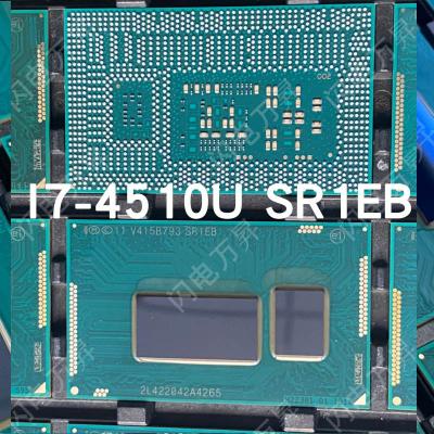 China LAPTOP Cheap Used I7 4510u Sr1eb Dual Core Four-thread Bga1168 Laptop CPU Processor Ball Planting Spot for sale