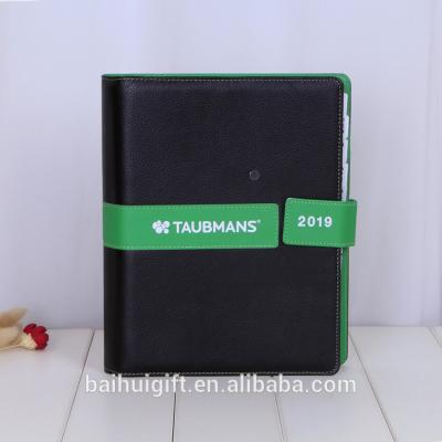 China Hardcover Notebook With Your Logo Bank Gifts Leather Diary Gifts Set for sale