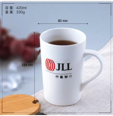 China Cheap Baihui mug black color mug pottery mug logo mug tea cup viable ceramic plain for sale