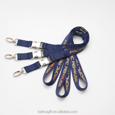 China Polyester Lanyards With Reflective ID Card Lanyards Lanyards Factory for sale