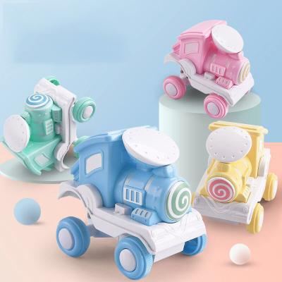 China 360 Degree Roll Train Toy Car Education Inertia Stunt Car Toy Plastic Small Kids Die Casting Funny Press Die Casting for sale