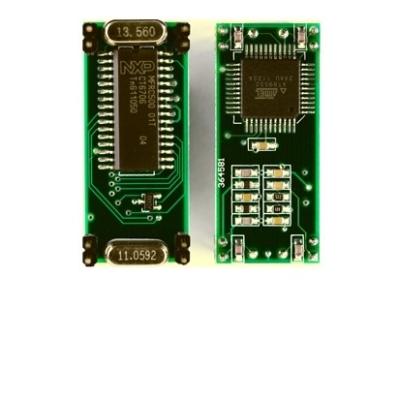 China Factory OEM 13.56 MHz ISO14443A HF RFID Reader Embedded Module-SL013 UART In TTL Level Interface 42*18mm for sale