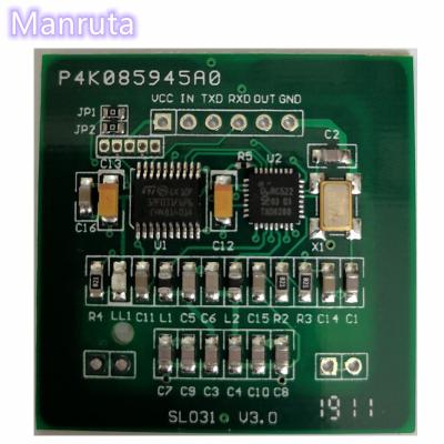 China Manufacture OEM 13.56 MHz ISO14443A HF RFID Embedded Reader UART Module SL031 Model In Stock Fast Delivery 38*38mm for sale