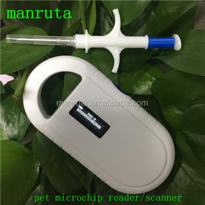 China Manufacture lowest cost animal identification trade assurance payment rfid dog chip scanner for sale