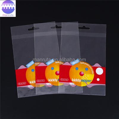 China Leading manufacture disposable custom printing packaging clear opp self adhesive plastic bag for sale