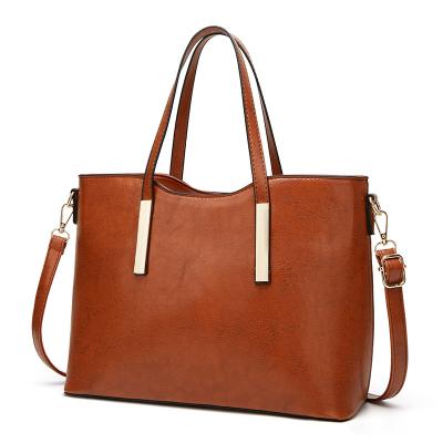 China New Design Fashion Daily Life Lady Bag New Design PU Leather Women Bags Shoulder Tote Bag for sale