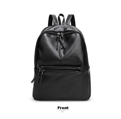 China Fashion lower prices PU backpack travel shoulder school leather backpack women waterproof backpack for girl for sale