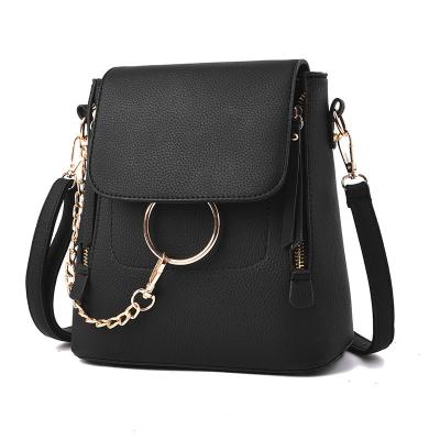 China Hot-selling Fashion Girls Mini High Quality Simple PU Leather Women's Mini Backpack for sale