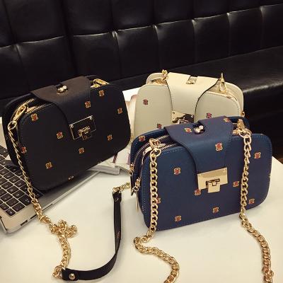 China 2021 Hot Sale Designer Fashion Designer Purses Cartoon Print PU Leather Square Women Shoulder Cross - Body Bags for sale