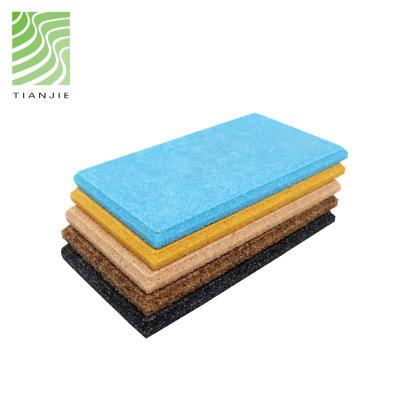 中国 New NRC 0.7-0.90 Tianjie Acoustic Panels Factory Acoustic Soundproofing Material Panel For Basement Ceiling 販売のため