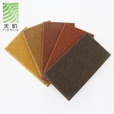 Китай Original NRC 0.7-0.90 Tianjie Acoustic Panels Factory Sound Absorbing Sanded A1 Sanded Fiberboard System Acoustic Panels продается