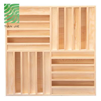 China Modern Wooden Sound Proof Sound Proof Solid Wood Acoustic Diffuser Panel Horizon en venta