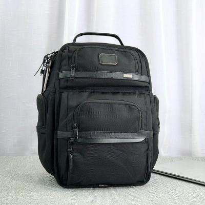 China With USB Logo New Ballistic Nylon Men's Black Business Backpack Computer Bag Casual Travel Backpack 2603578D3 for sale