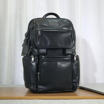 China With USB Logo New black PU backpack men's business fashion casual travel bag computer bag backpack 9603174D3 for sale