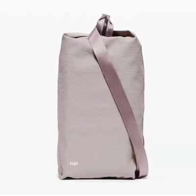 China Others Lu Lu Messenger Bag Handbag Shoulder Bag Small And Light Yoga Bag Sports Outdoor Hiking Cycling Black Purple Gra for sale