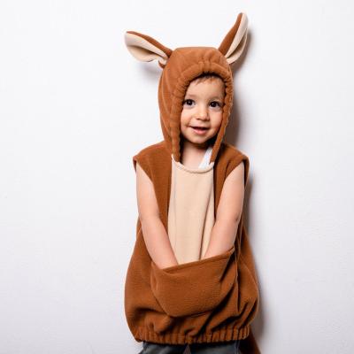 China Customizable Customizable Sleeveless Costume Kangaroo Design Kids Party Design Sleeveless Kangaroo Kangaroo Designs Toddler Kids Party Costume Sleeveless Coats for sale