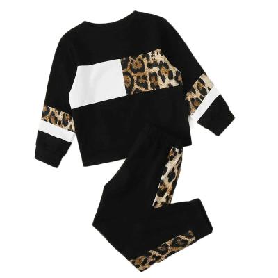 China Custom Made Casual Tracksuit Baby Clothes Kids Girl Sweatshirts and Sweatpants Outfits Baby Set Sweatsuit Tracksuit Sets for sale