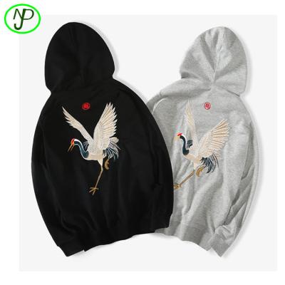 China Wholesale Custom Anti Shrink Drop Shoulder Embroidered Hoodie for sale