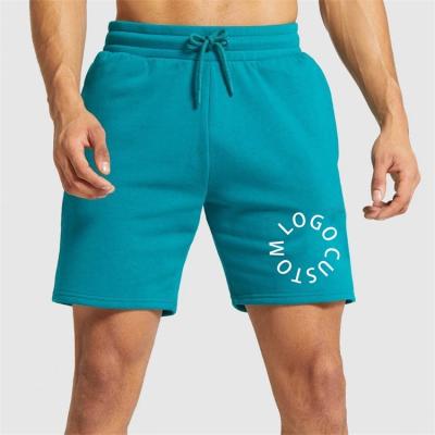 China Custom French OEM Anti-Wrinkle Fitness Anti-Wrinkle Running Jogger Terry Cotton Workout Gym Sport Sweat Abbreviations Men for sale