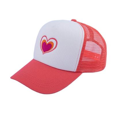 China Cheap Colorful 5-Panel Hat 5 Panel 6mm Foam Polyester Fiber Custom Fiber Trucker Hat Free Sample for sale