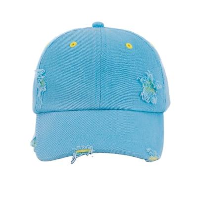 China 6-Panel Hat Min Order Small Quality Customized Logo Embroidery Curved Brim Baseball Cap for sale