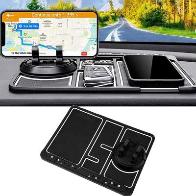 China Anti-slip Phone Pad for Car 4 in-1 Top Non-slip Phone Pad 4 in 1 Car Cell Phone Pad Anti Slip Car Mobile Holder Anti Slip Mat for sale