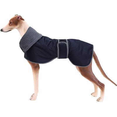 China Viable Customized Coat For Dog Winter Raincoat Inside Outdoor Dog Clothing With Adjustable Bands for sale