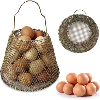 China Newest Style Collapsible Mini Egg Basket Collapsible for Fresh Eggs for sale