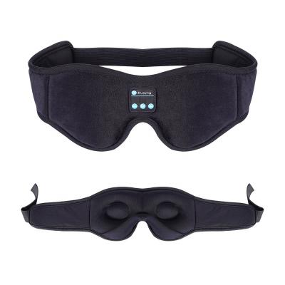 China Hot Selling Travel 3D Eye Mask Blindfold Sports 5.0 Radio Music 3D Sleep Earphone Mask for sale