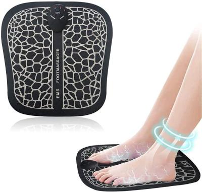 China Viable EMS Foot Massager Folding Electric Foot Massagers Portable Electric Pain Relief Massage Mat Promoting Blood Circulation Muscle for sale