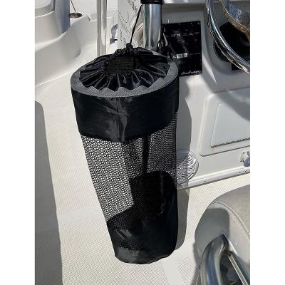 China beach & Vacation Tending Mesh Boat Garbage Bag Pontoon Boat Trash Bag Can Trolley Bin For Boat Kayak Or Camper for sale