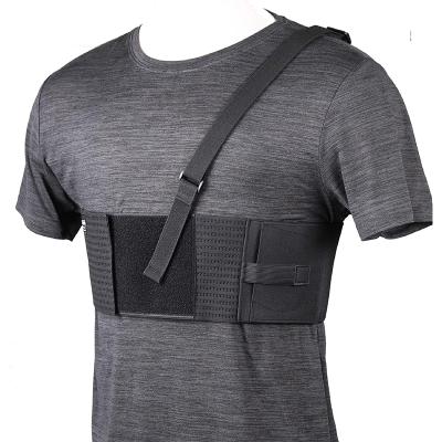 China Trolley Trending Chest Gun Shoulder Holster Chest Gun Cleaning Armpit Holster For Concealed Carry for sale