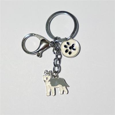 China Lovely Dog Keepsake Lovers Gift Fashion Creative Cute Jewelry Bag Key Chains For Woman for sale