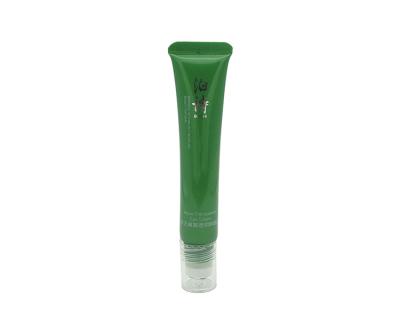 China Tube 19mm Diameter Round Tube 15ml Squeeze Tube For Eye Cream With Trackball for sale