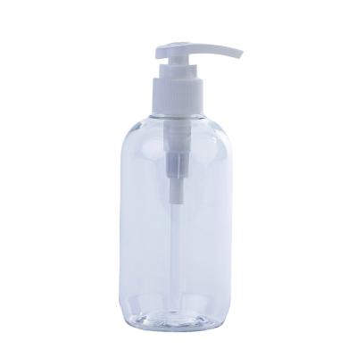 China Foaming Bottle 24 / 410 White Pump 250 Ml Round PET Bottle For Hand Sanitizer for sale