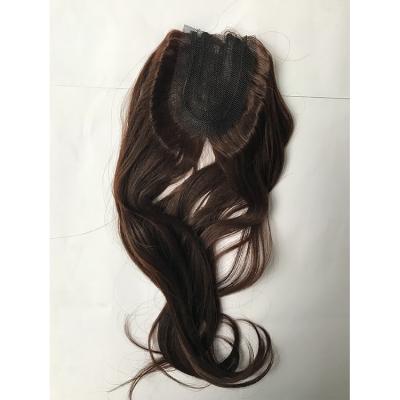 China Hot Selling Synthetic Body Wave Hair Extensions Braids 4# Body Wave Brazilian Free Synthetic Hair Closure for sale