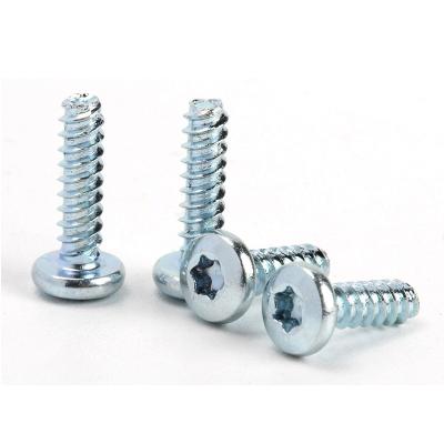 China wn5452 Galvanized Galvanized Pan Head Pint Hardened Steel Wire Forming Screw For Plastic for sale