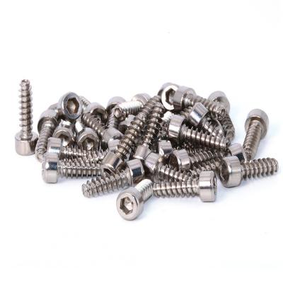 China #6-32 Pan Stainless Steel Alloy Steel Hex Socket Head Fully Threaded Cap Screw for sale