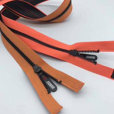 China Custom Waterproof Zipper Design #5 Resin Color Corn Tooth Waterproof Zipper for sale