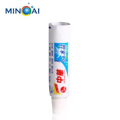 China Hotel and Travel High Quality Empty Plastic Toothpaste Tube for sale