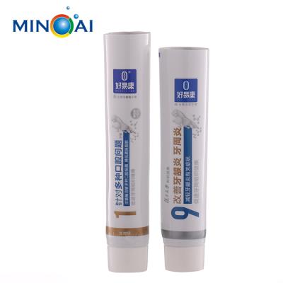 China Empty Aluminum Toothpaste Barrier Laminated Toothpaste Tube for sale